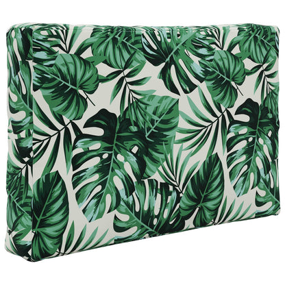 Cuscino per divano da esterno 3 pcs Motivo Foglia Poliestere | homemem39