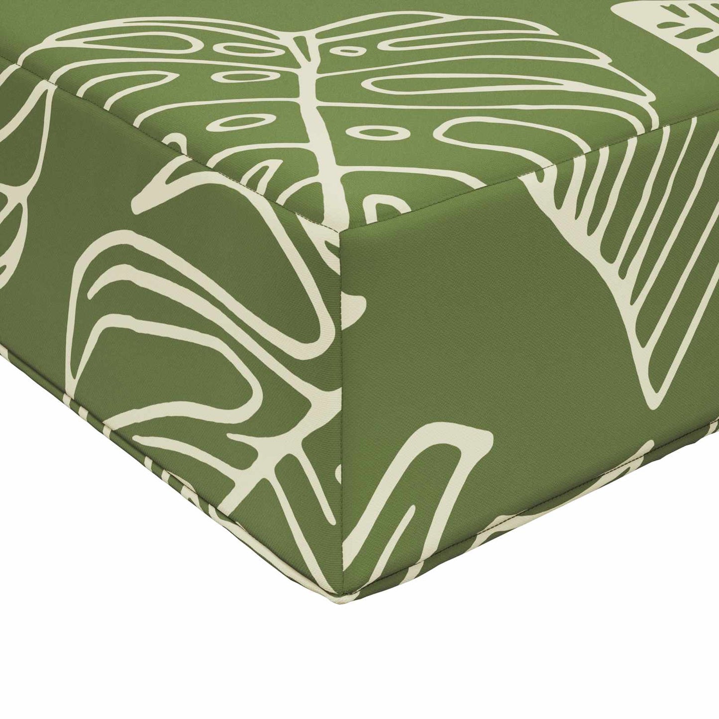 Cuscino per divano da esterno 3 pcs Design a foglia Poliestere