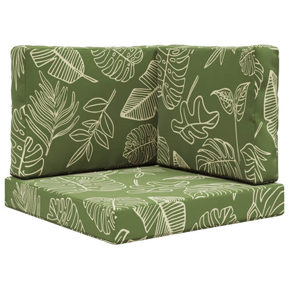 Cuscino per divano da esterno 3 pcs Design a foglia Poliestere