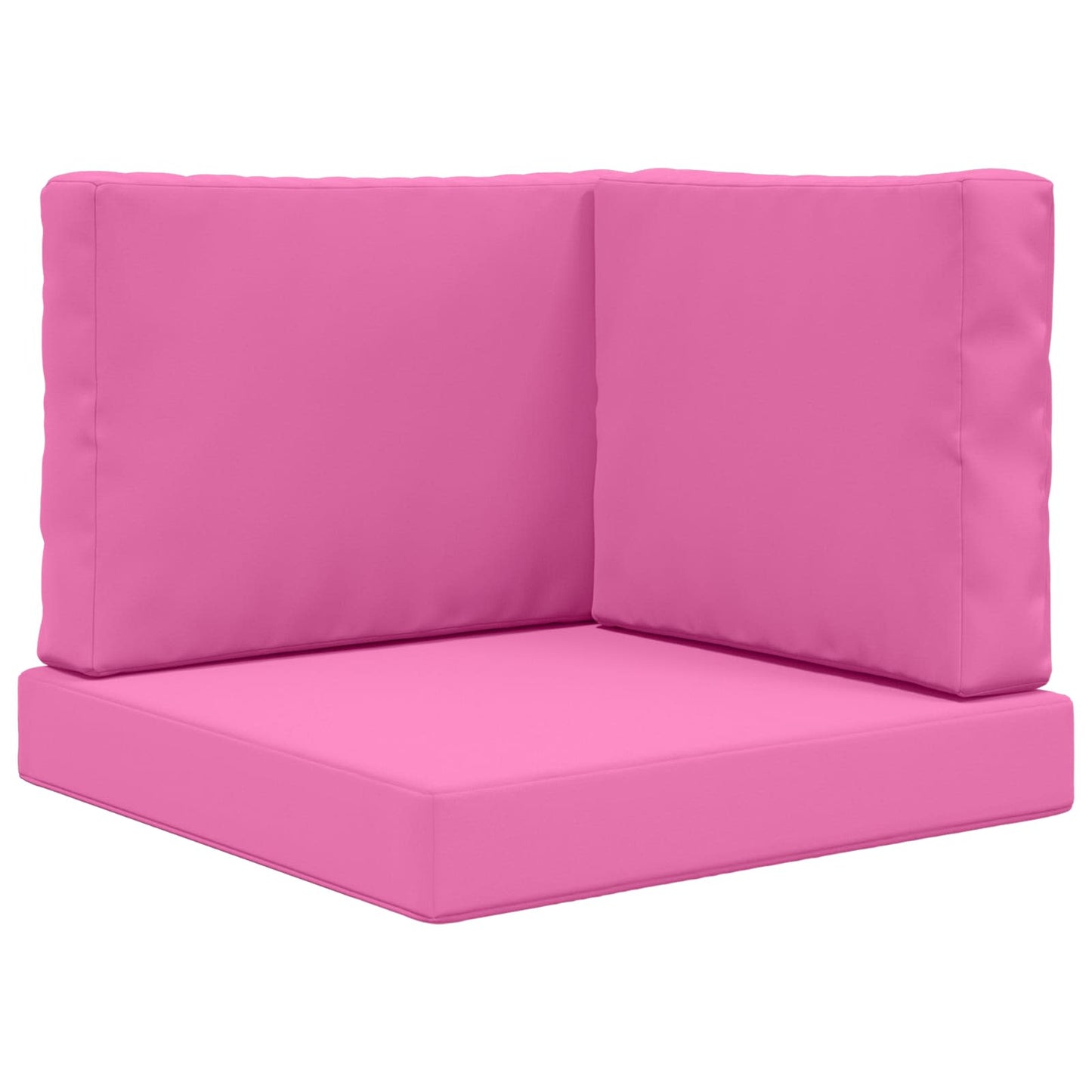 Cuscino per divano da esterno 3 pcs Rosa Poliestere
