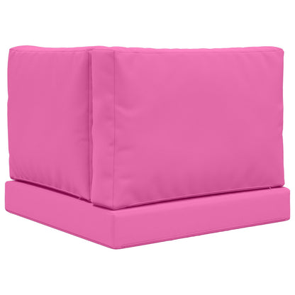 Cuscino per divano da esterno 3 pcs Rosa Poliestere
