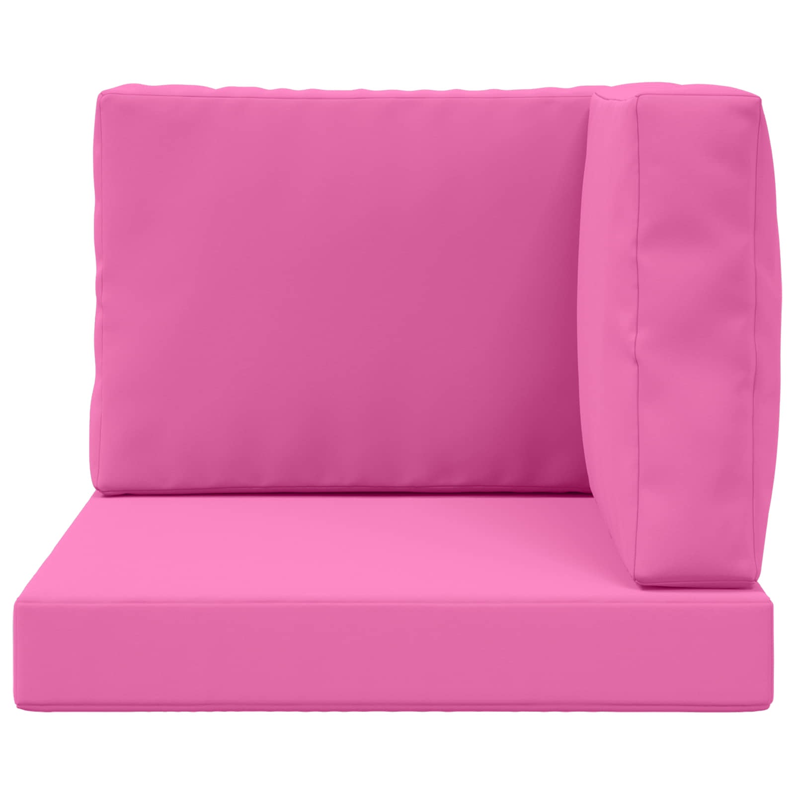 Cuscino per divano da esterno 3 pcs Rosa Poliestere | homemem39