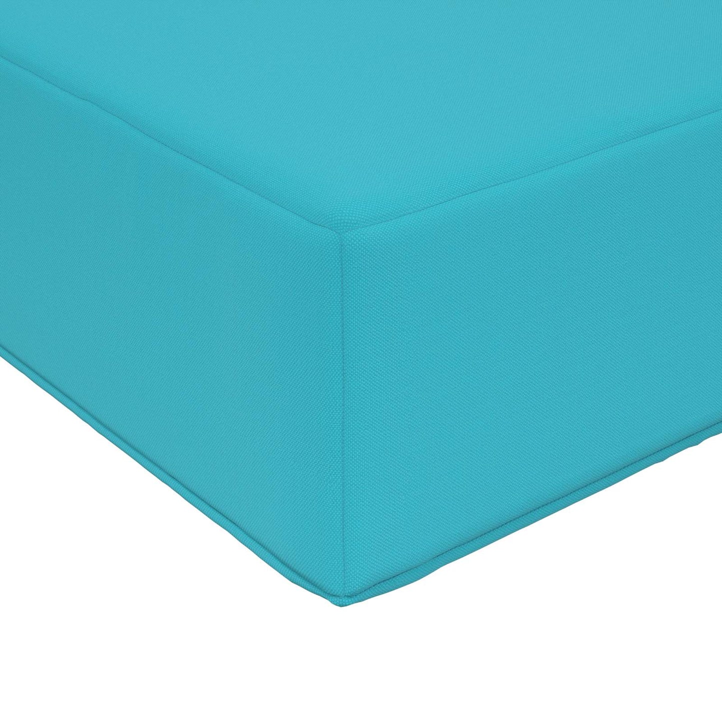 Cuscino per divano da esterno 3 pcs Turchese Poliestere