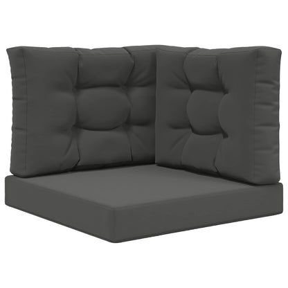 Cuscino per divano da esterno 3 pcs Antracite Poliestere | homemem39
