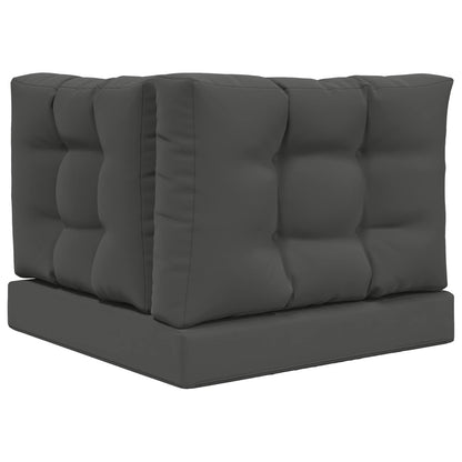 Cuscino per divano da esterno 3 pcs Antracite Poliestere | homemem39