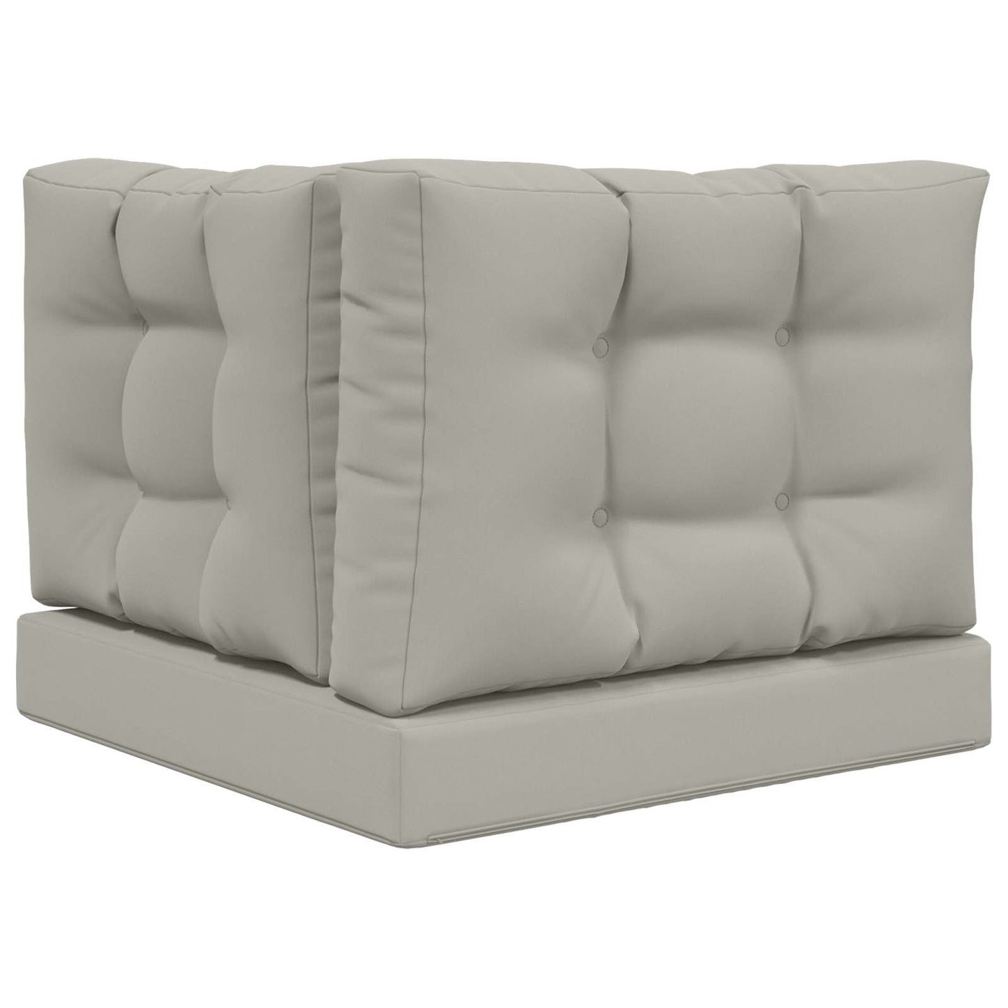 Cuscino per divano da esterno 3 pcs Grigio Poliestere | homemem39
