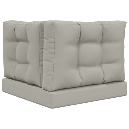 Cuscino per divano da esterno 3 pcs Grigio Poliestere | homemem39