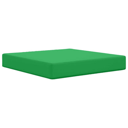 Cuscino per divano da esterno 3 pcs Verde Poliestere
