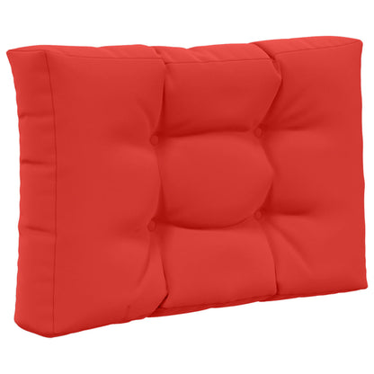Cuscino per divano da esterno 3 pcs Rosso Poliestere