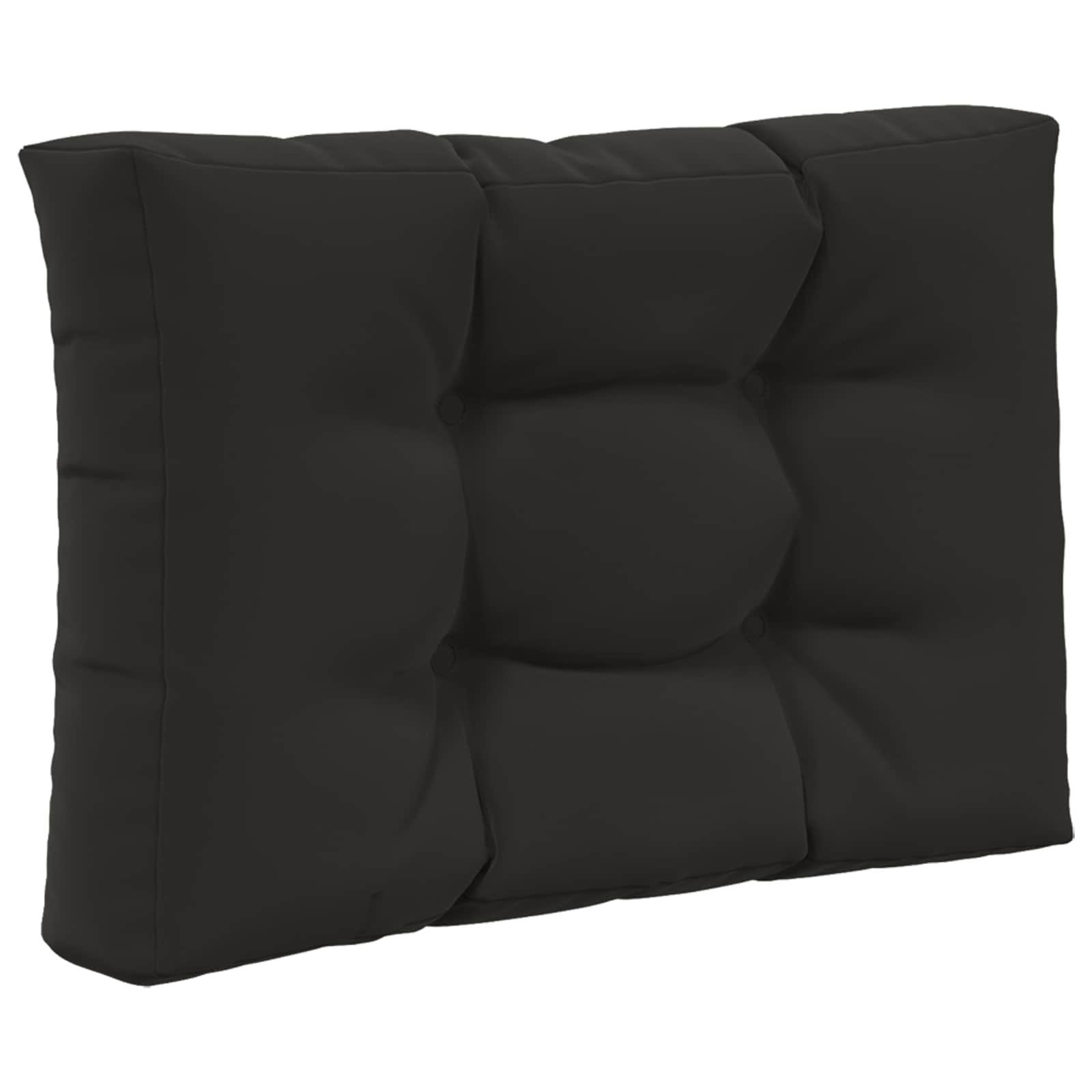 Cuscino per divano da esterno 3 pcs Nero Poliestere | homemem39