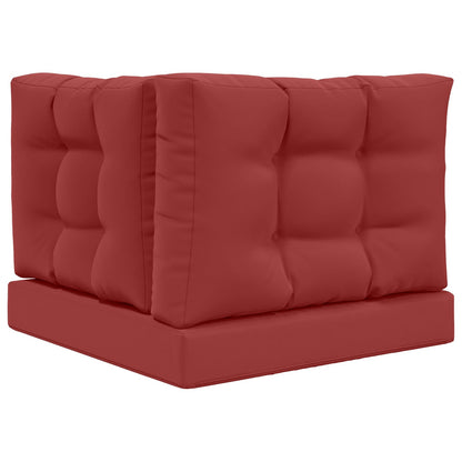 Cuscino per divano da esterno 3 pcs Rosso vino Poliestere | homemem39