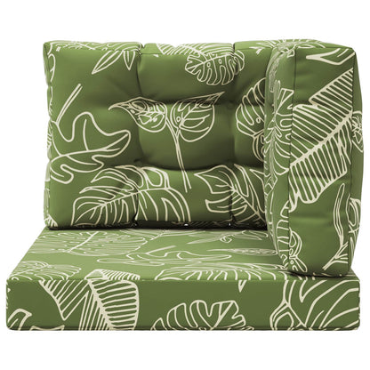 Cuscino per divano da esterno 3 pcs Design a foglia Poliestere