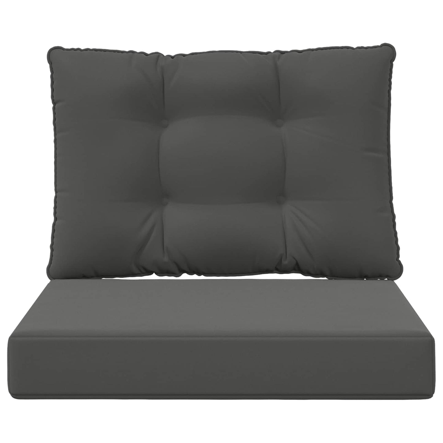 Cuscino per divano da esterno 2 pcs Antracite Poliestere | homemem39