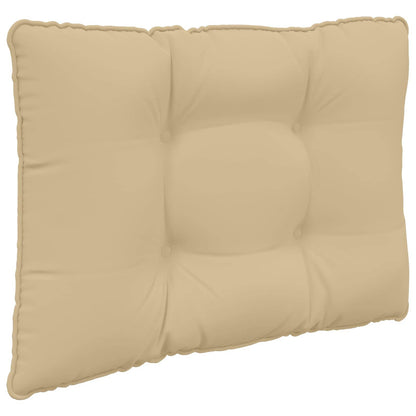 Cuscino per divano da esterno 2 pcs Beige Poliestere