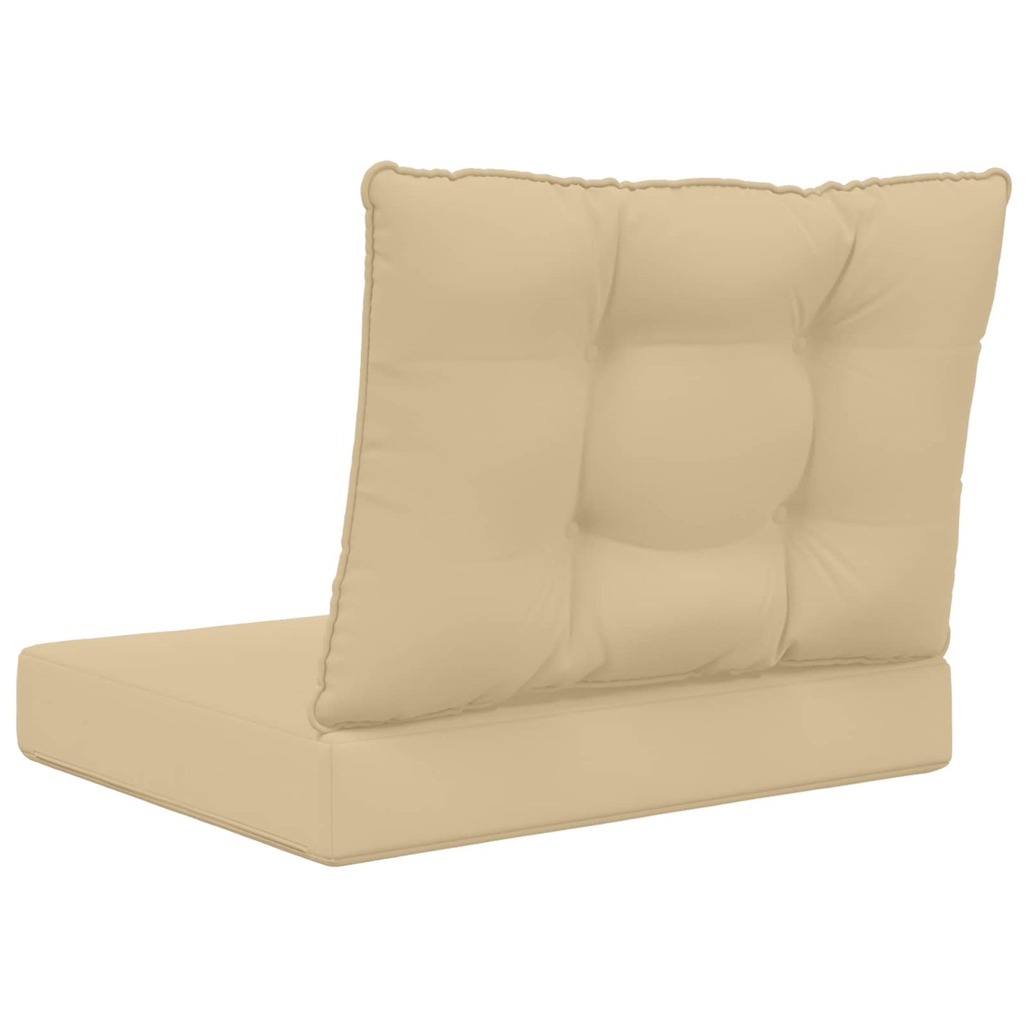 Cuscino per divano da esterno 2 pcs Beige Poliestere | homemem39