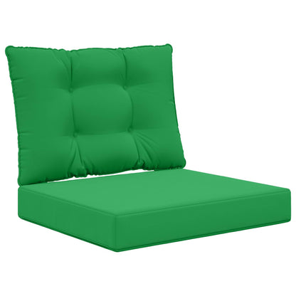 Cuscino per divano da esterno 2 pcs Verde Poliestere