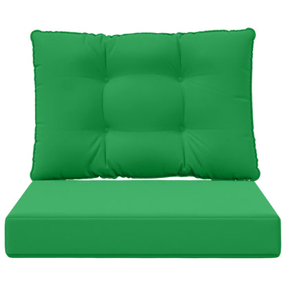 Cuscino per divano da esterno 2 pcs Verde Poliestere