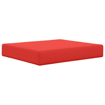 Cuscino per divano da esterno 2 pcs Rosso Poliestere