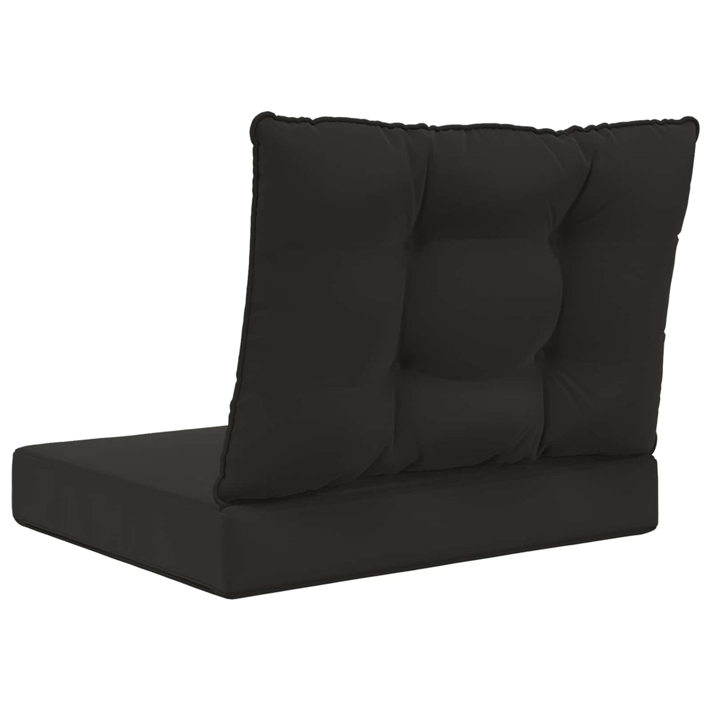 Cuscino per divano da esterno 2 pcs Nero Poliestere | homemem39