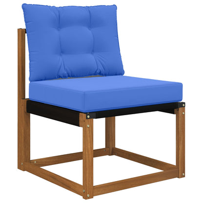 Cuscino per divano da esterno Poliestere Blu Reale | homemem39