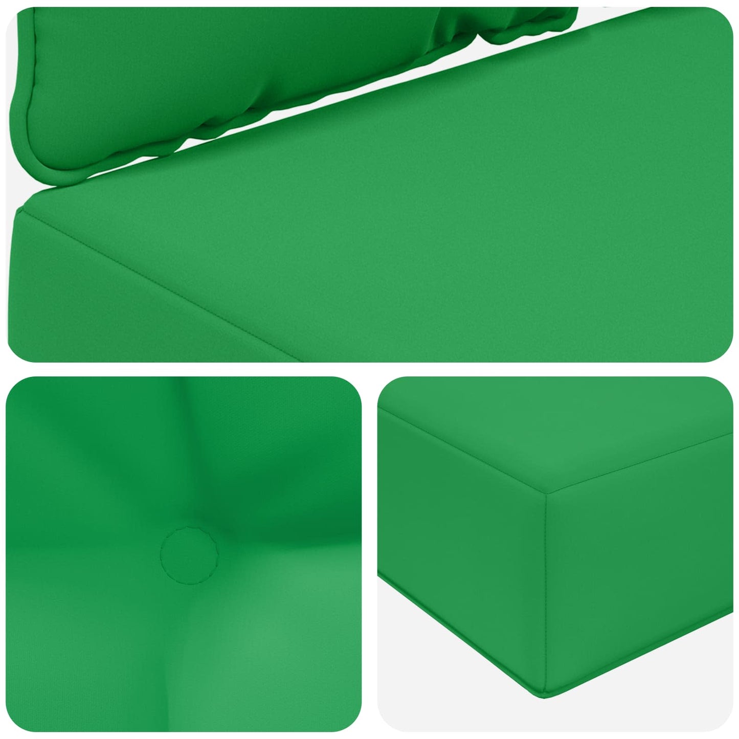 Cuscino per divano da esterno Poliestere Verde 50,5 x 50,5 cm