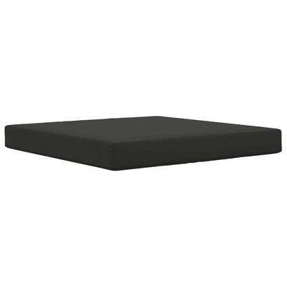 Cuscino per divano da esterno Nero 80 x 80 x 8 cm Poliestere | homemem39