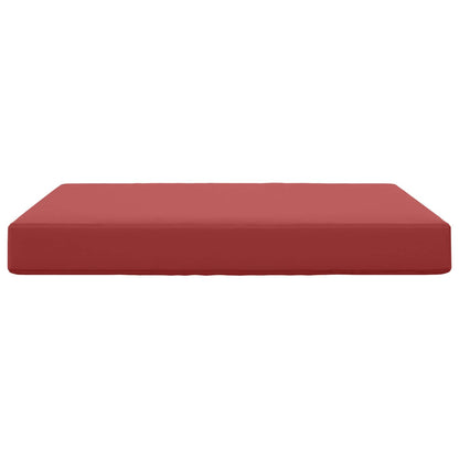 Cuscino per divano da esterno Rosso vino 80 x 80 x 8 cm | homemem39