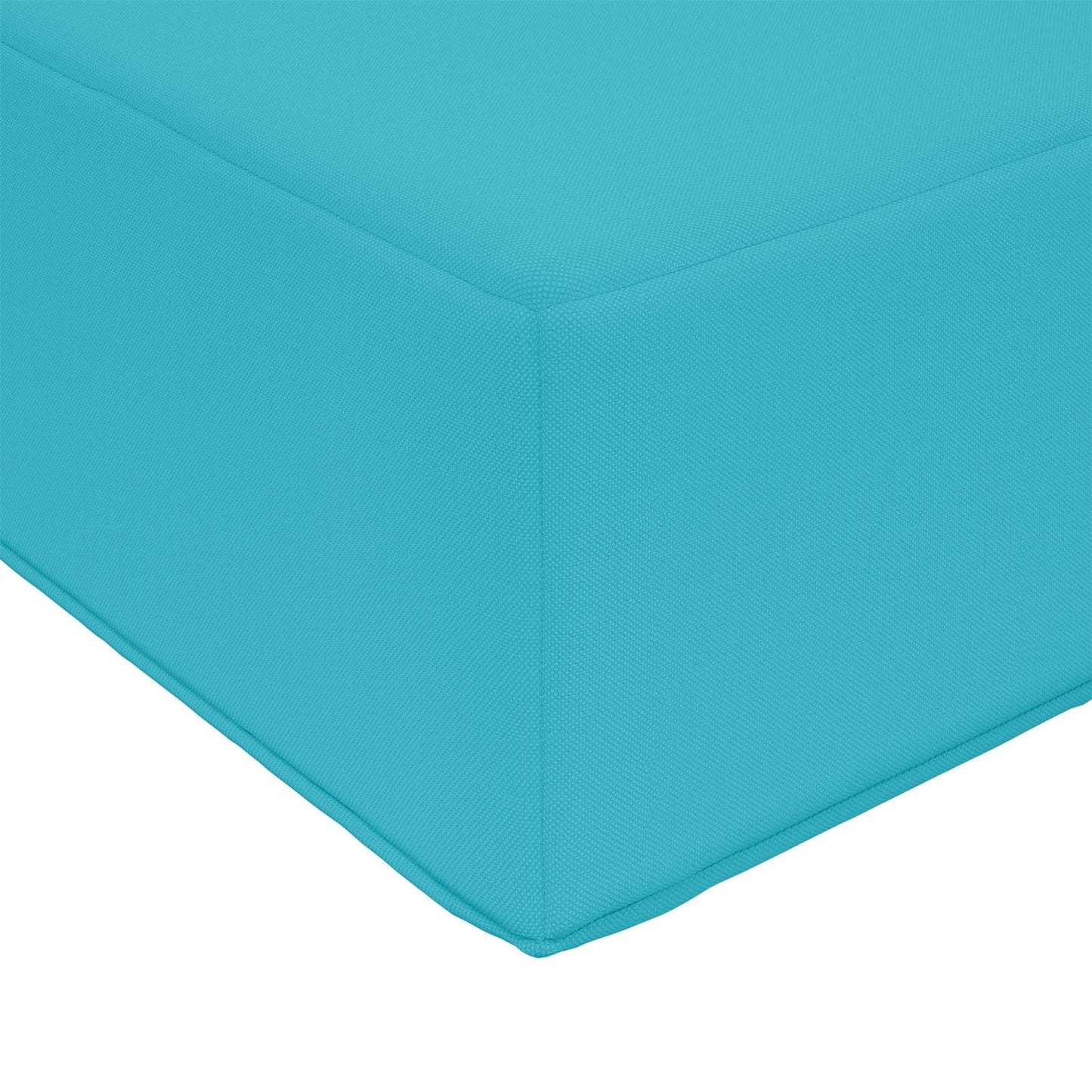 Cuscino per divano da esterno Turchese 80 x 80 x 8 cm | homemem39