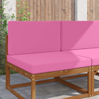 Cuscino per divano da esterno Poliestere Rosa 80 x 80 x 8 cm