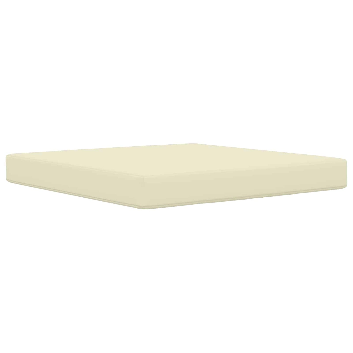 Cuscino per divano da esterno 2 pcs Crema Poliestere