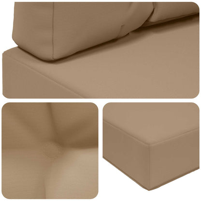 Cuscino per divano da esterno 2 pcs Talpa Poliestere | homemem39