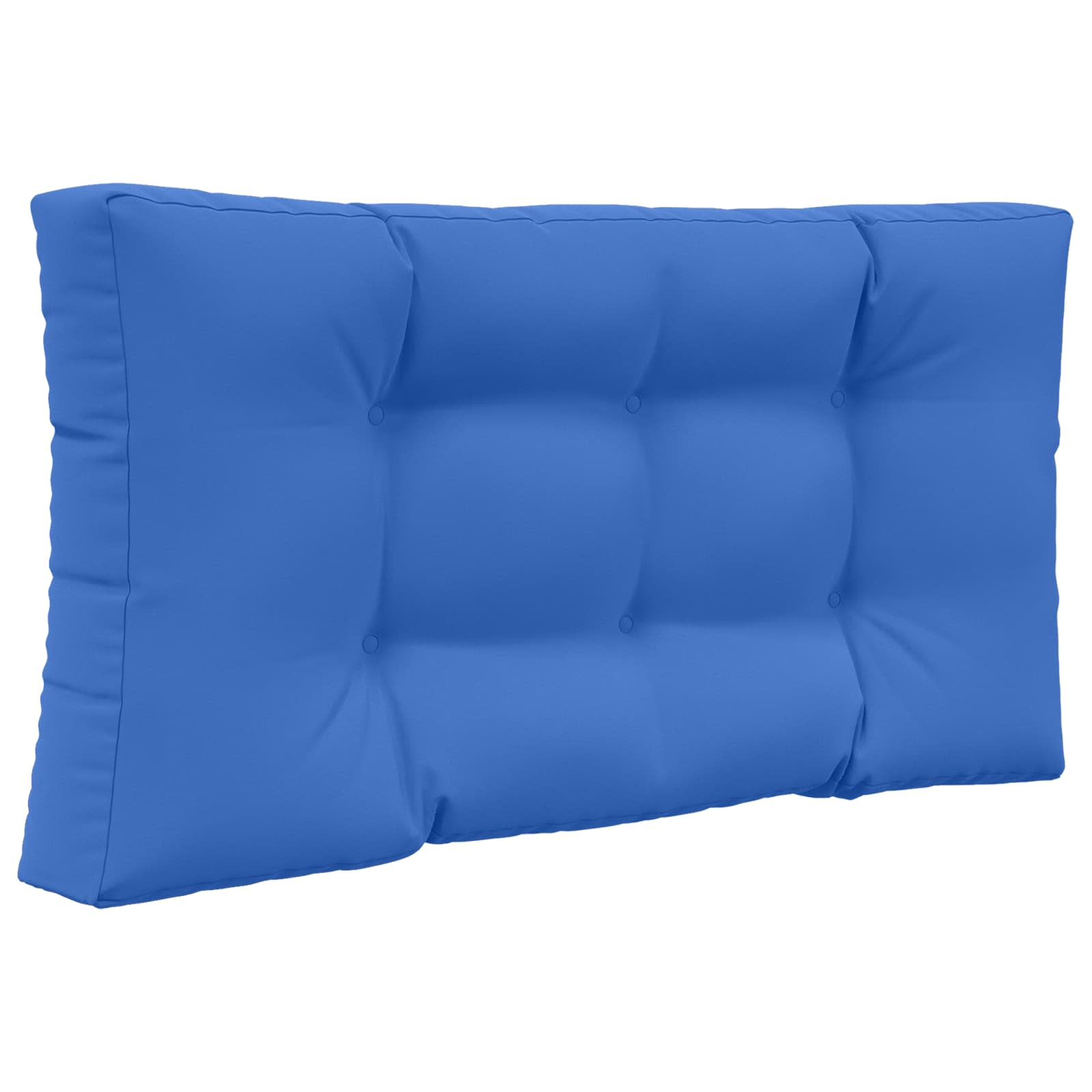 Cuscino per divano da esterno 2 pcs Blu Reale Poliestere | homemem39