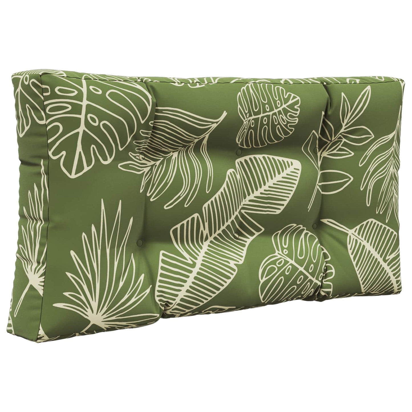 Cuscino per divano da esterno 2 pcs Design a foglia Poliestere | homemem39