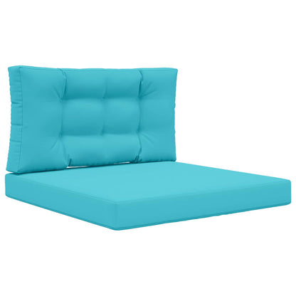 Cuscino per divano da esterno 2 pcs Turchese Poliestere | homemem39