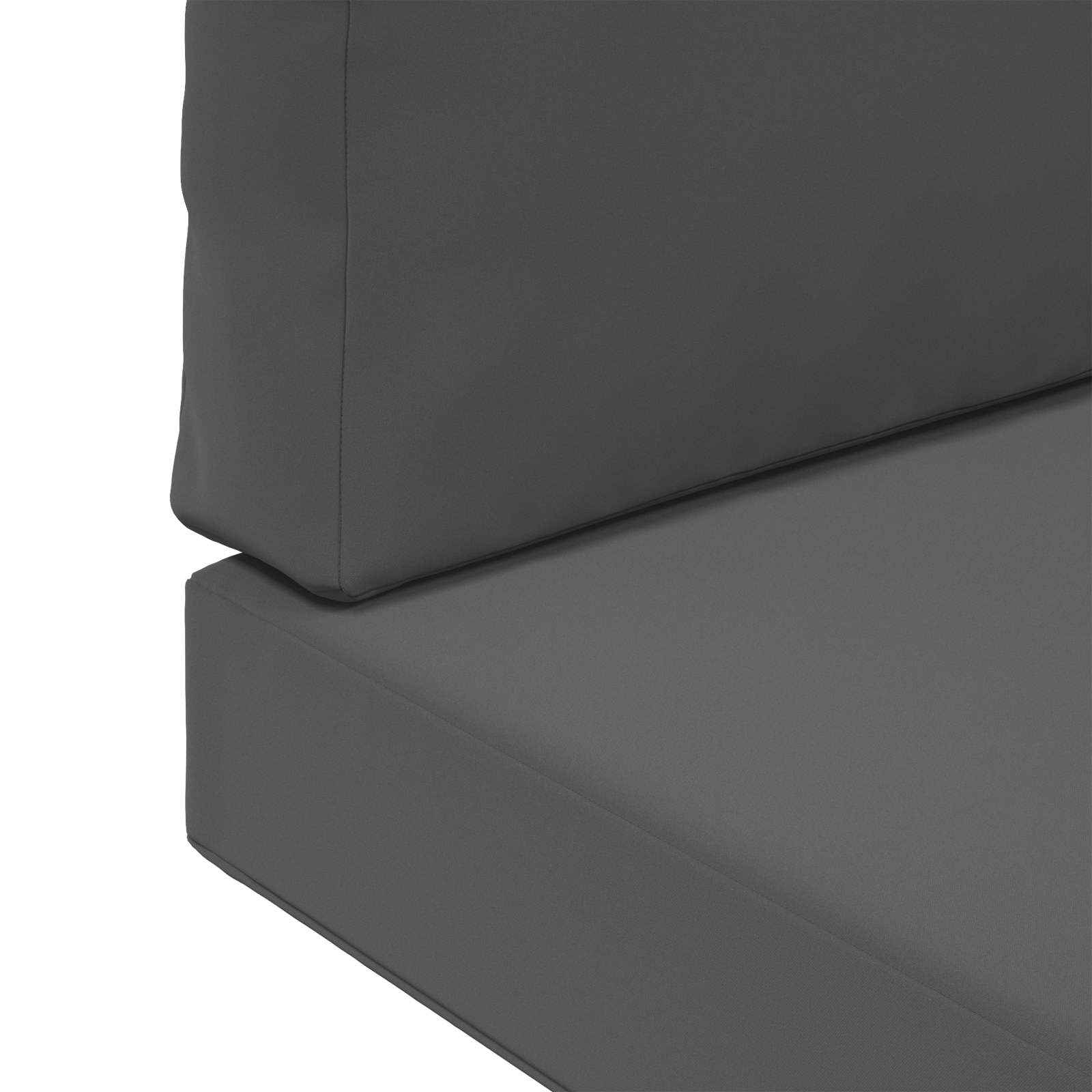 Cuscino per divano da esterno 3 pcs Antracite Poliestere | homemem39