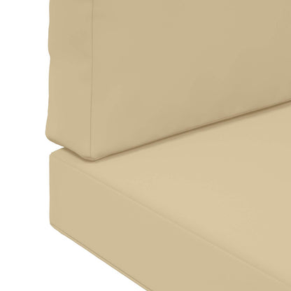 Cuscino per divano da esterno 3 pcs Beige Poliestere | homemem39