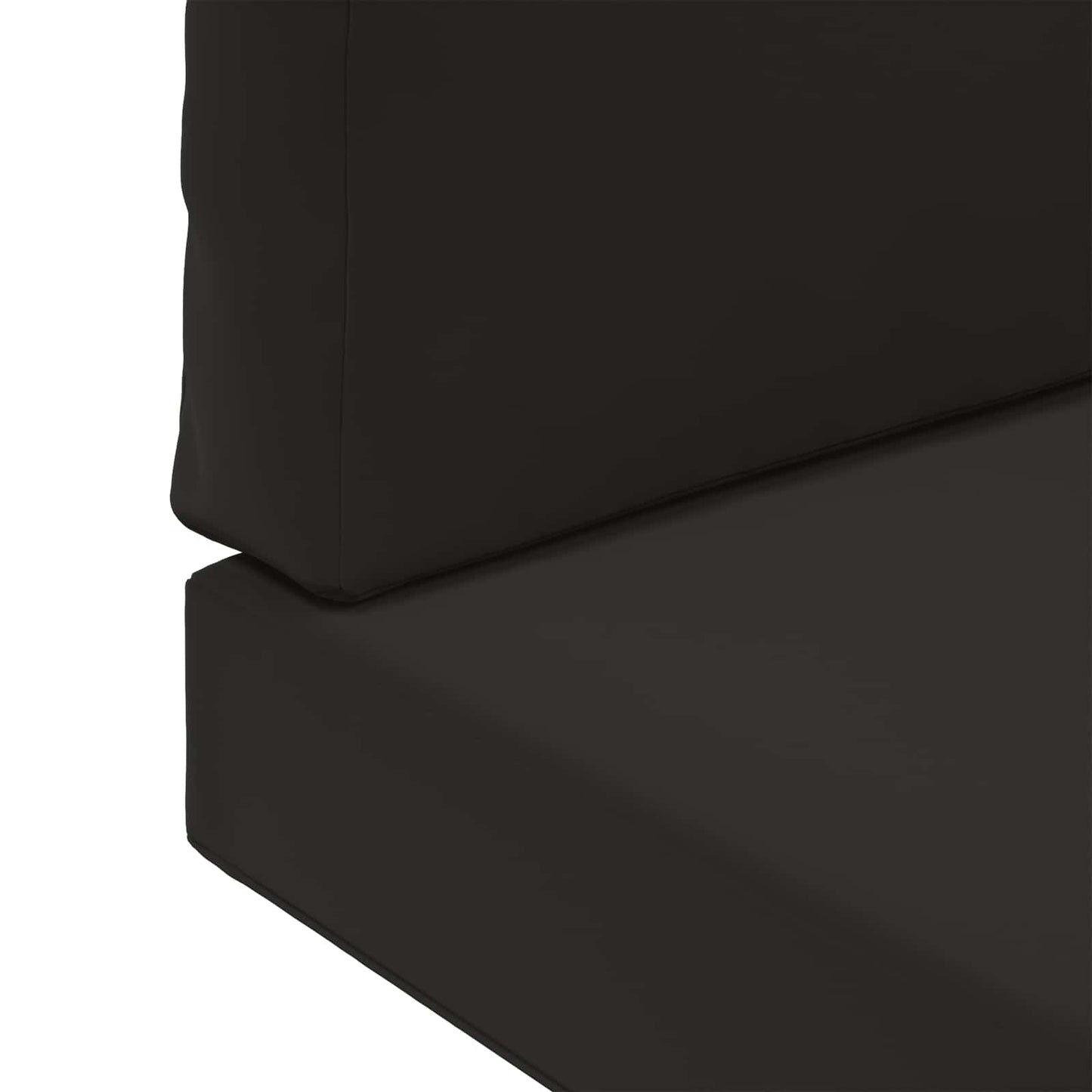 Cuscino per divano da esterno 3 pcs Nero Poliestere | homemem39