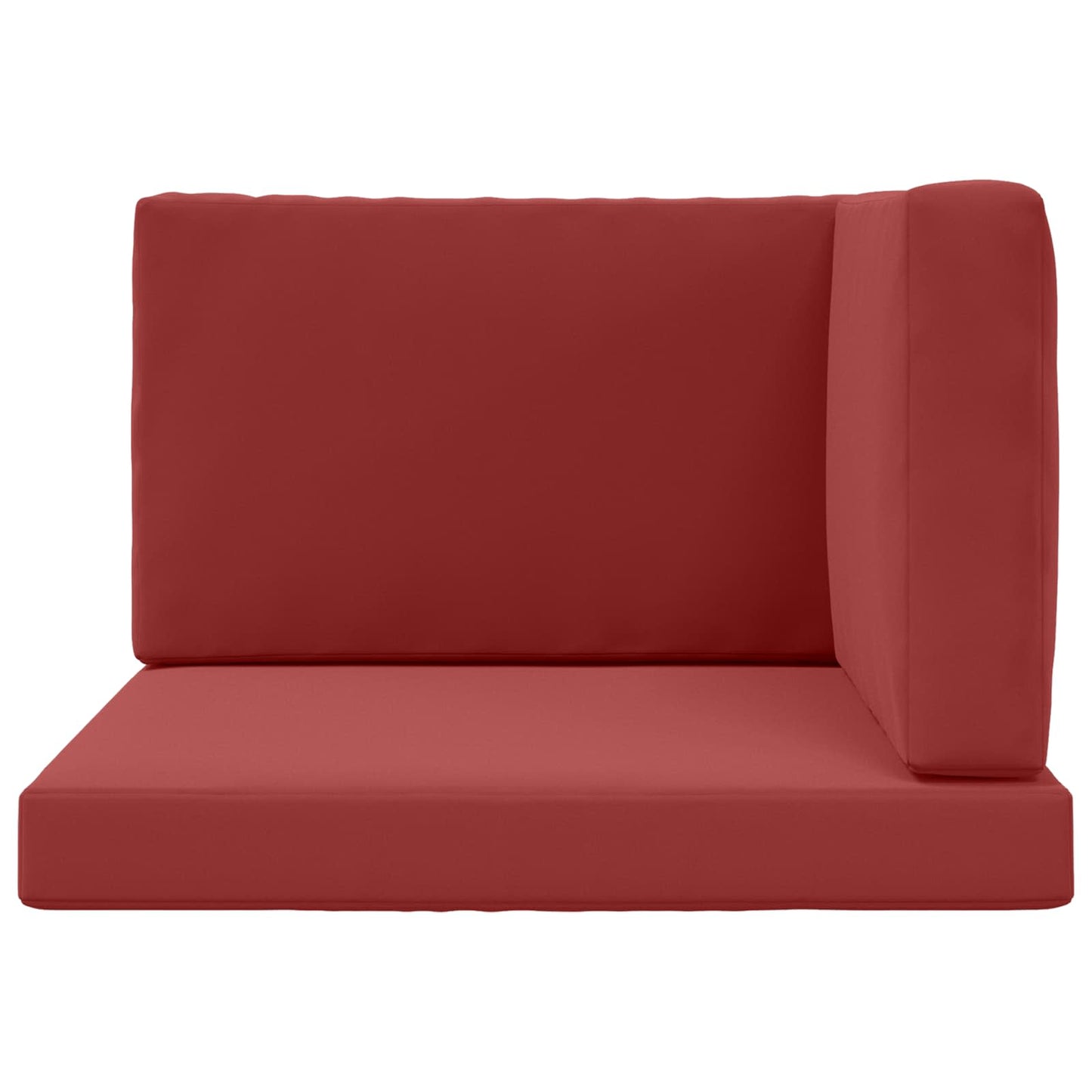 Cuscino per divano da esterno 3 pcs Rosso vino Poliestere | homemem39