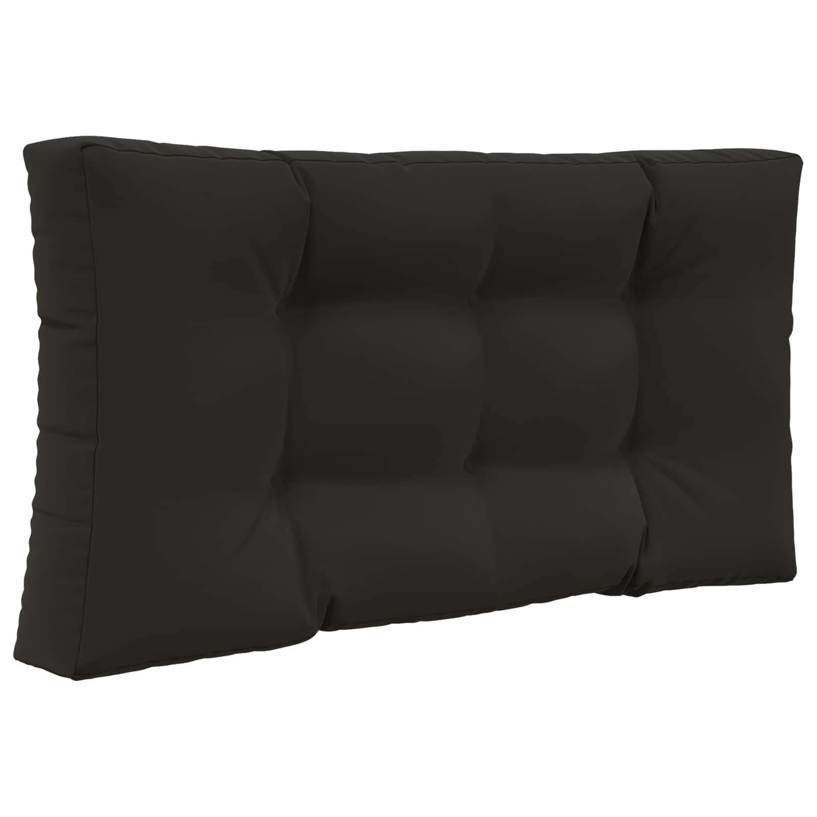 Cuscino per divano da esterno 3 pcs Nero Poliestere | homemem39