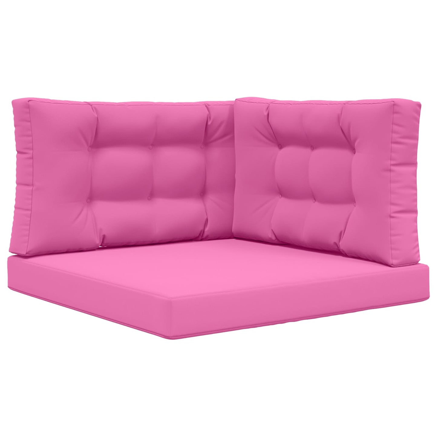 Cuscino per divano da esterno Poliestere Rosa 80 x 80 x 8 cm