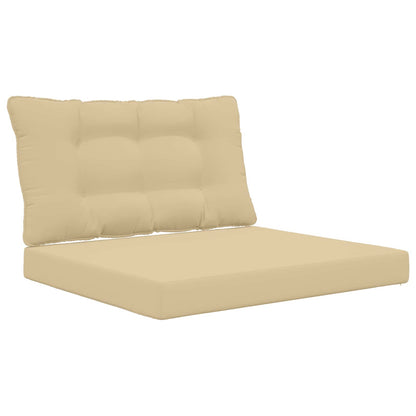 Cuscino per divano da esterno Poliestere Beige 80 x 68,5 x 8 cm | homemem39