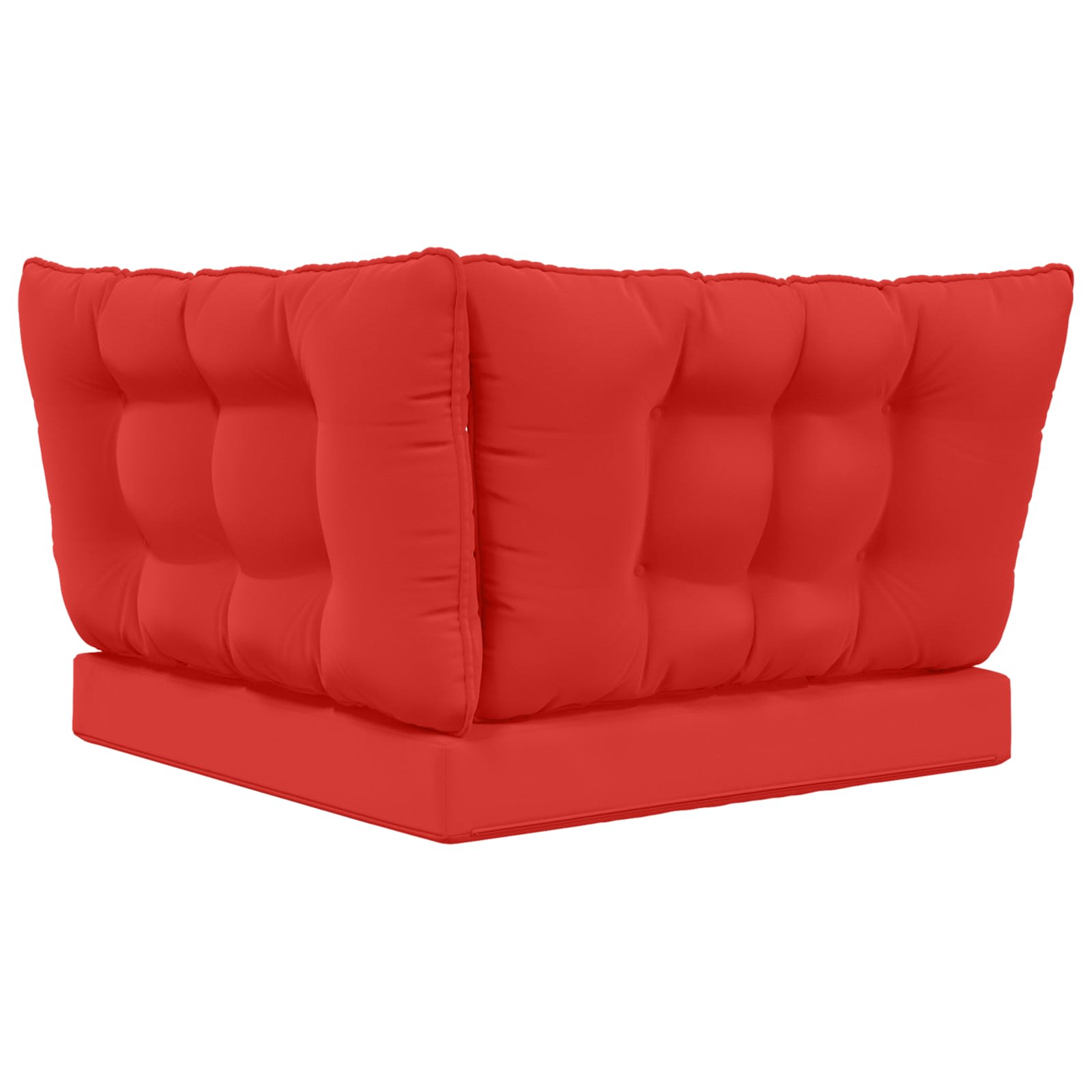 Cuscino per divano da esterno Poliestere Rosso 80 x 43 x 10 cm | homemem39