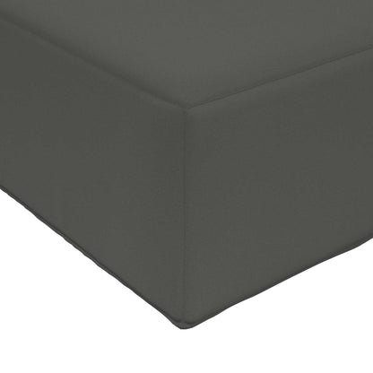 Cuscino da Sedia Esterno Antracite 80 x 40 x 8 cm | homemem39