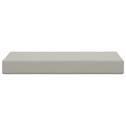 Cuscino da Sedia Esterno Grigio 80 x 40 x 8 cm 100% Poliestere | homemem39