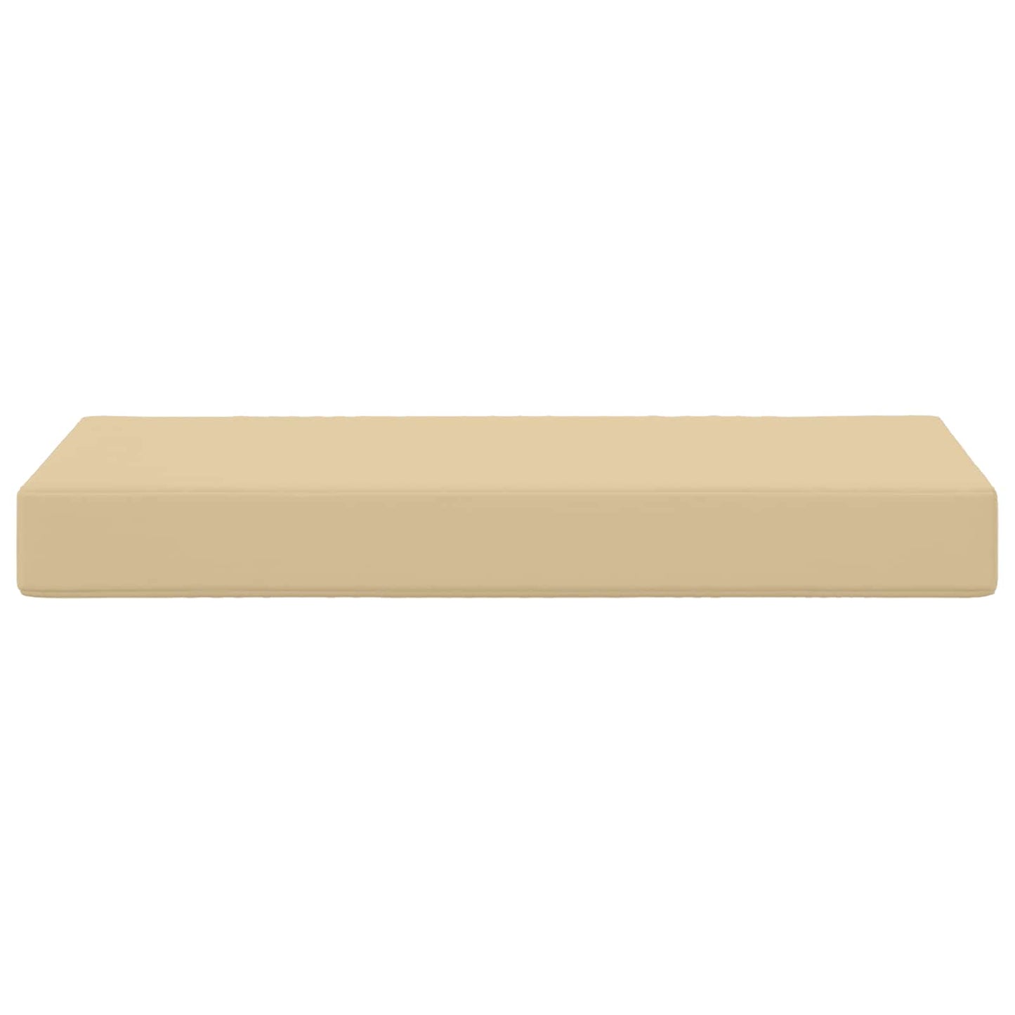 Cuscino da Sedia Esterno Beige 80 x 40 x 8 cm 100% Poliestere