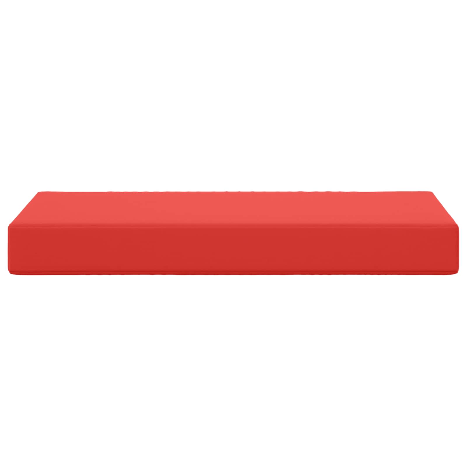 Cuscino da Sedia Esterno Rosso 80 x 40 x 8 cm 100% Poliestere | homemem39