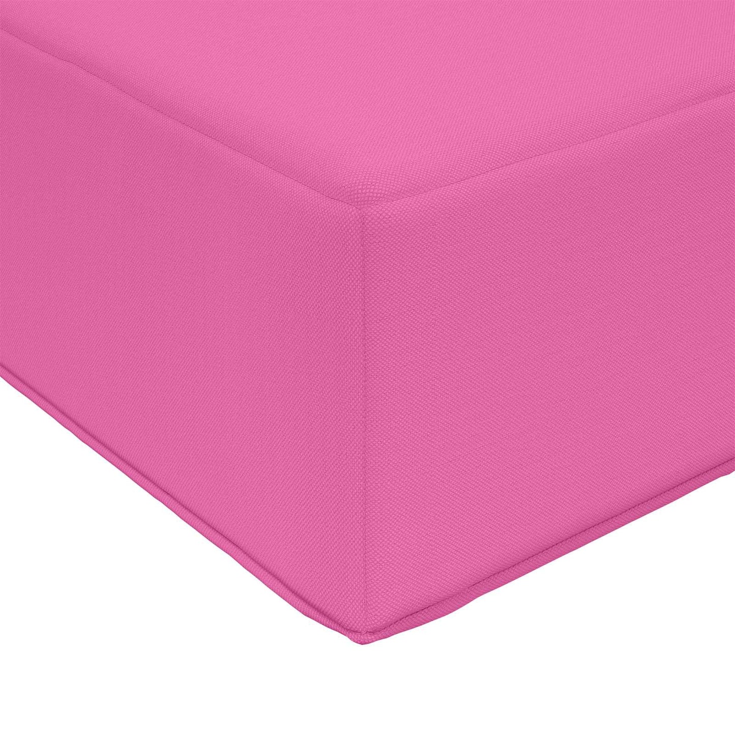 Cuscino per la seduta Rosa 80 x 40 x 8 cm 100% Poliestere
