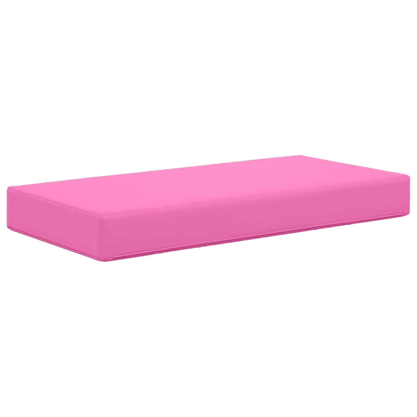 Cuscino per la seduta Rosa 80 x 40 x 8 cm 100% Poliestere | homemem39