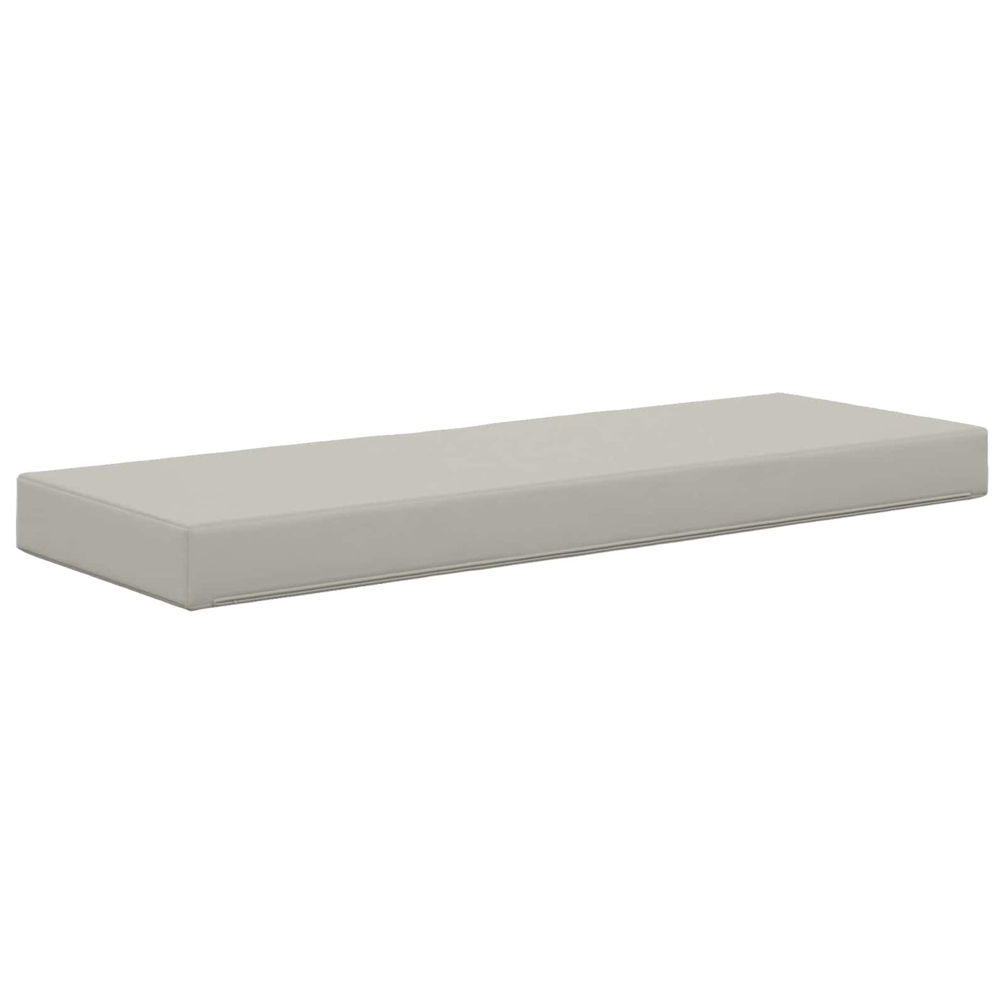 Cuscino da Sedia Esterno Grigio 111,5 x 40 x 8 cm