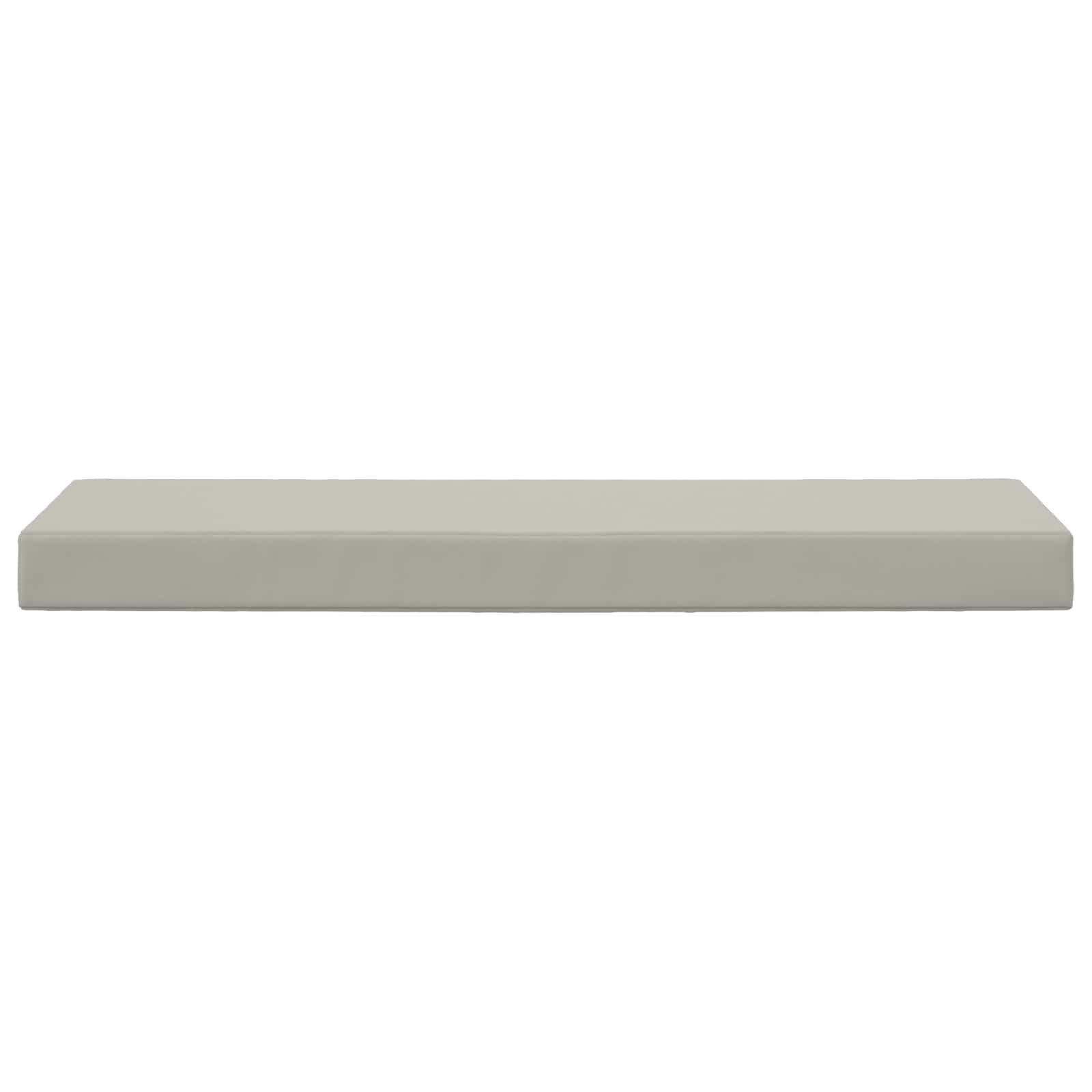 Cuscino da Sedia Esterno Grigio 111,5 x 40 x 8 cm | homemem39